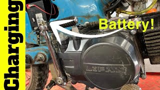 Charging System Install on a LIFAN 140 on the Honda Passport [upl. by Raynard]