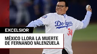 El beisbol mexicano pierde a su máximo exponente Fernando Valenzuela [upl. by Notsirk]