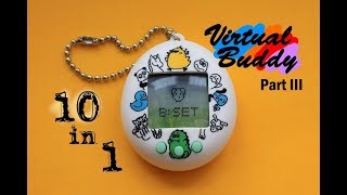 Virtual Buddy III Review  Тамагочи Супер Гуаоппи 10 в 1 [upl. by Alleda]