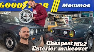 ΕΓΙΝΕ ΑΜΑΞΙ ΜΕ ΨΕΜΑΤΑ GOLF MK2 PROJECT DAY 2 [upl. by Lobiv]