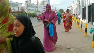 Mombasa Evening Walking along Digo Road  City Ambience  East Africa  Kenya Tour Guide 4K HDR [upl. by Yerffoej]