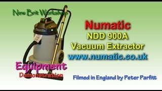 Numatic NDD 900A Vacuum Extractor [upl. by Itsirhc]