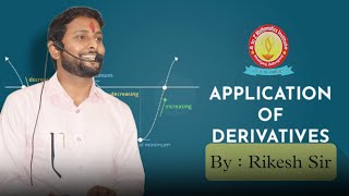 Application of Derivatives  Class 12 Maths  NCERT For Board Lec  4  By  Rikesh Sir [upl. by Morna]