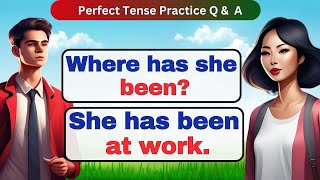 Perfect Tense English Speaking Practice  Learn English Through Conversation Busy bees [upl. by Lemert]