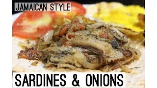 Jamaican Style Sardines amp Onions  Hello Sweet Biscuit [upl. by Bogoch]