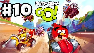 Angry Birds Go Gameplay Walkthrough Part 10  King Pig Rocky Road iOS Android [upl. by Erdnoed]