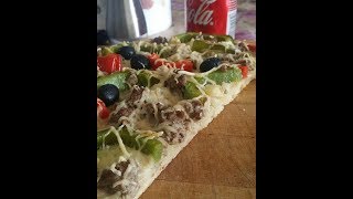 Idée pizza au poivron viande hachée rapide [upl. by Iht63]