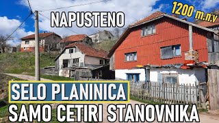 NAPUŠTENO SELO PLANINICA BUGOJNO BiH Selo s četiri čovjeka [upl. by Marlen]