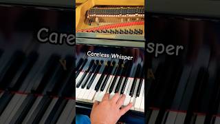 Amazing  Careless Whisper on Piano 🎹🎶 shorts [upl. by Lamag]