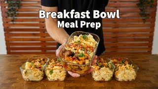 5 Meal Prep Bowls In Less Than 1 Hour  Breakfast Meal Prep Recipe [upl. by Eenafets731]