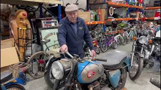 1961 BSA MOTORCYCLE MATHEWSONS CLASSIC CARS  14 amp 15 FEBRUARY 2024 [upl. by Reklaw]