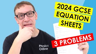 3 Problems with the 2024 GCSE Physics Equation Sheets [upl. by Ffilc]