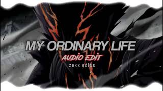 My Ordinary Life  The Living Tombstone Audio Edit [upl. by Annoiek]