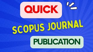 Scopus Indexed Fast Publication Low Paid amp Unpaid Quick Scopus Journal 2022ScopusPaidUnpaid [upl. by Oderf774]