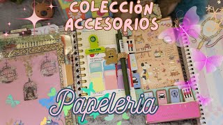 ✍📝Colección de papeleria les muestro accesorios que uso en mi agenda y bulletjournal miniso [upl. by Aillicsirp651]