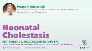 Neonatal cholestasis  Dr Russo CHOP PEDIPATH [upl. by Akimert]