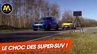 Lamborghini Urus VS Range Rover SVR  Duel XXL [upl. by Eilama]