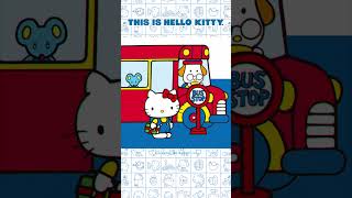 Beep Beep time to go to school shorts sanrio hellokitty [upl. by Nakah]