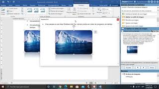 Jasperactive  Word 2016  Lección 7  Manipular imágenes [upl. by Terrill513]