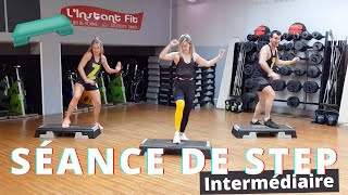 COURS DE STEP NIVEAU INTERMÉDIAIRE [upl. by Arorua]