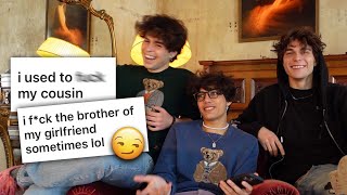 REACTING TO CONFESSIONS w Benji and Nils [upl. by Billie]