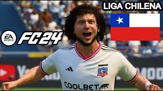 Asi es la LIGA CHILENA del EA SPORTS FC 24 en MODO CARRERA  CAMPEONATO BETSSON con COLO COLO [upl. by Septima893]