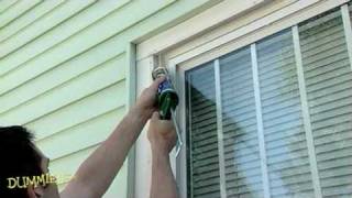 How to Caulk Windows For Dummies [upl. by Allrud20]