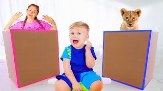 Fun Index Card Challenge with Oliver and Mom [upl. by Baerman]