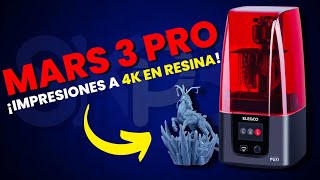 🔥¡LLEGÓ LA ELEGOO MARS 3 PRO🔥 IMPRESIONES EN RESINA RÁPIDAS Y DE ALTA CALIDAD UNBOXING 🆕 [upl. by Gaidano]