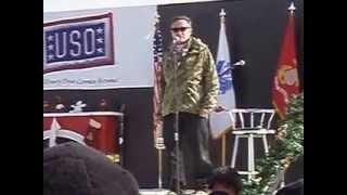 Robin Williams USO Tour 2007 LSA Anaconda [upl. by Nivac]