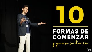 ✅ Cómo iniciar una presentación en público 10 ideas  ejemplos [upl. by Joette]