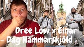 American Reacts To  Dree Low x Einár  Dag Hammarskjöld  Swedish Rap [upl. by Nylaret]