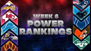 NFL Week 6 Power Rankings [upl. by Anegroeg]