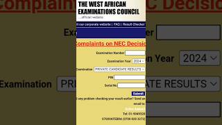 WAEC 2024 RESULTS IS Out 3 ways to Check the Results [upl. by Sezen]