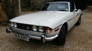 Triumph Stag Sound [upl. by Yhtommit]