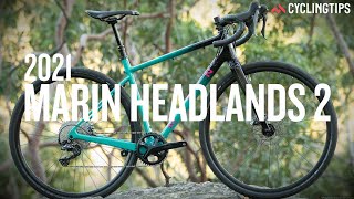 2021 Marin Headlands 2 gravel bike review Upright meets fun [upl. by Gwenn]