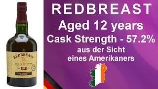 543  UNBOXING REDBREAST Aged 12 years Cask Strength  572 Irish Whiskey Verkostung WhiskyJason [upl. by Junna]