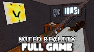 Noted Reality  Full Gameplay  All Endings  Roblox [upl. by Pubilis]