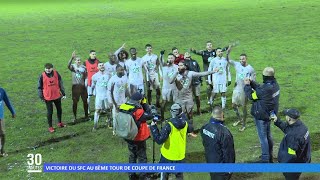 Victoire du SFC au 8ème tour de Coupe de France [upl. by Seedman]