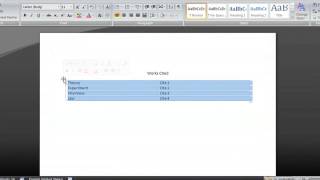 How to Alphabetize a Reference List in Microsoft  Microsoft Word Basics [upl. by Rog]