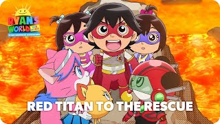 Ryans World The Movie  Red Titan to the Rescue Clip [upl. by Aihsile]