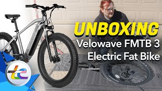 Velowave Ranger FMTB3 Fat Tire Electric Bike Unboxing [upl. by Barde295]