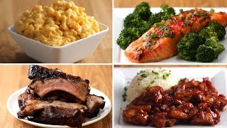 4 Easy 3Ingredient Dinners [upl. by Sekoorb106]