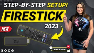 How to SET UP an Amazon FIRESTICK  2023 StepByStep [upl. by Morie]