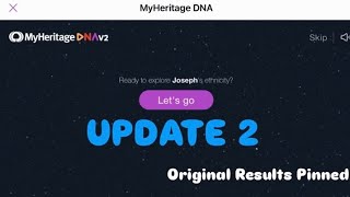 My GreatUncle’s MyHeritage DNA Test Brother of my Grandmother Jewish from Egypt V2 UPDATED 2024 [upl. by Niwdog]