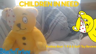 Pudsey Bear 1986 Soft Toy Review [upl. by Leizahaj]