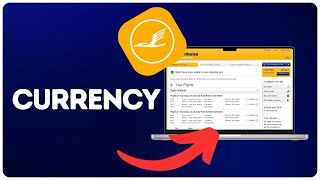 How to change currency on Lufthansa Airlines [upl. by Sirahs]