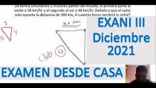 Triángulos especiales EXANI III en línea Diciembre 2021 [upl. by Doraj]