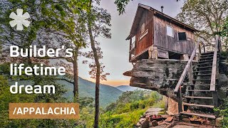 He quit his job to build dream cliffside hamlet in Appalachia [upl. by Queridas]