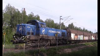 Finnish Trains in Northern Finland June 2023 [upl. by January]